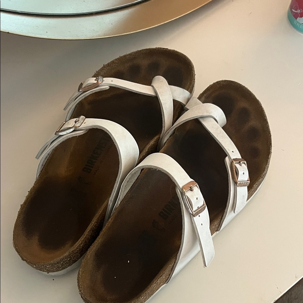 Birkenstock White Women's Sandals